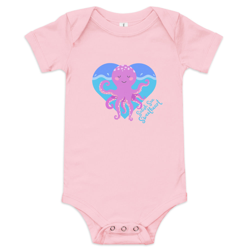 Baby - "Sweetheart" - short sleeve one piece