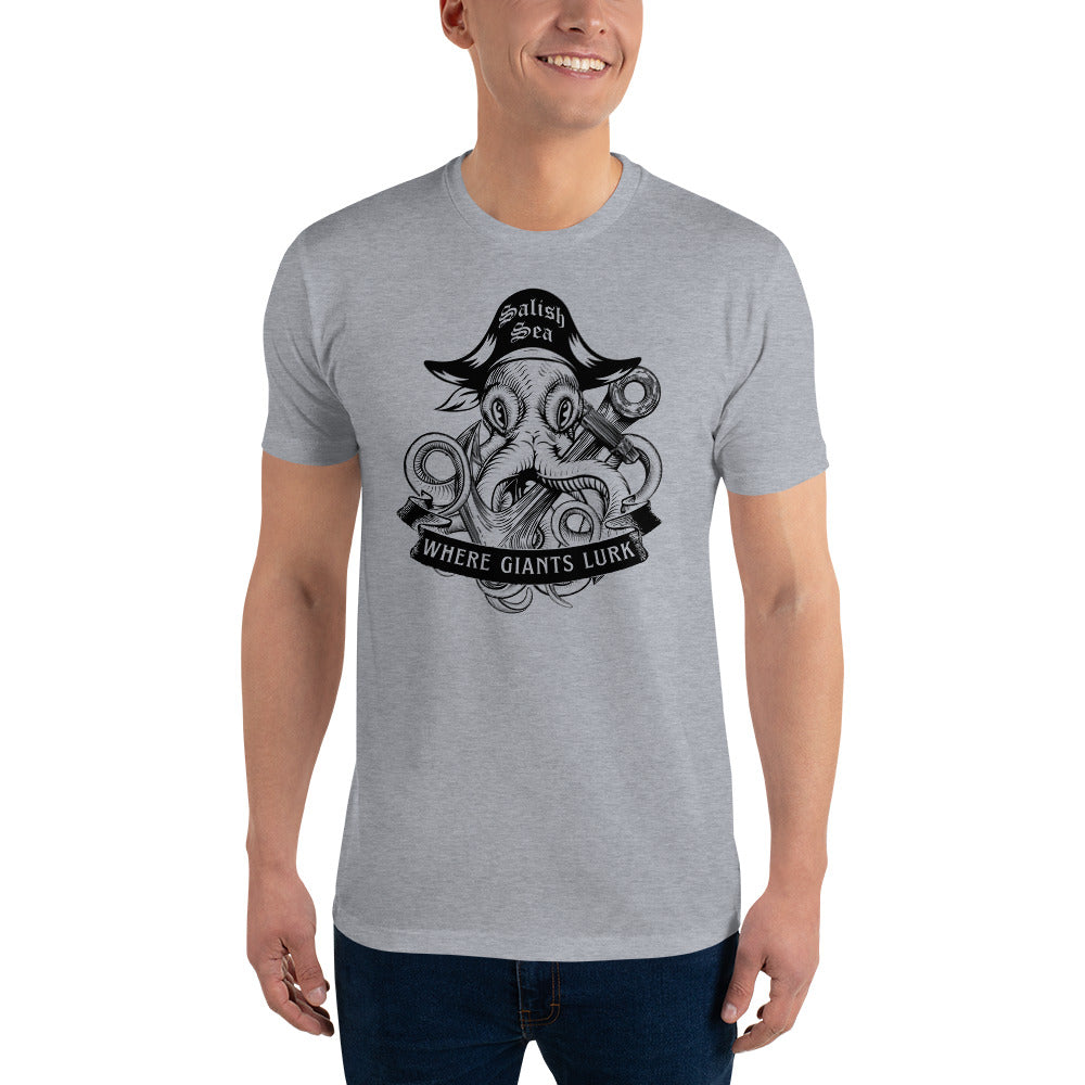 Adult - "Octo Pirate" - Short Sleeve T-shirt