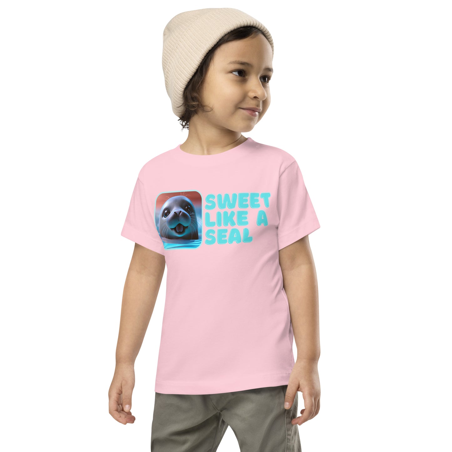 Toddler - "Sweet Seal" - Short Sleeve Tee