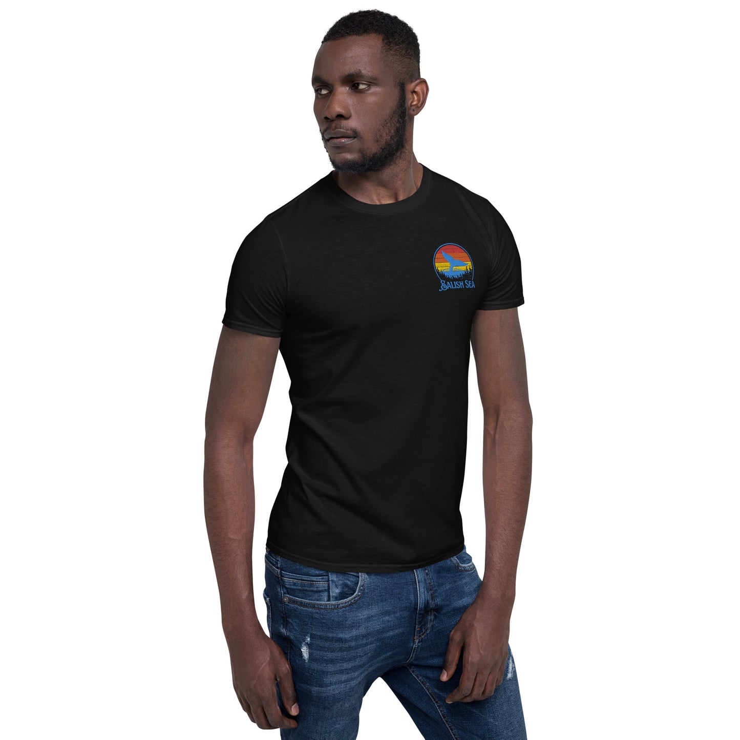 Adult - "Tale and Trees" - Embroidered Short-Sleeve Unisex T-Shirt