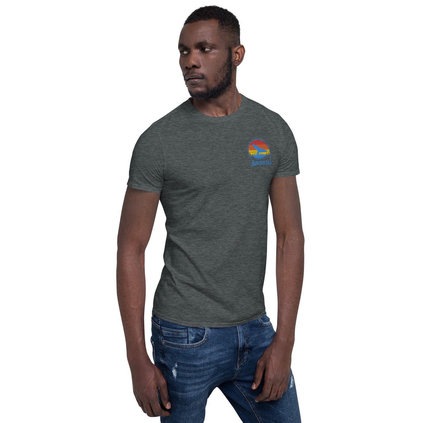 Adult - "Tale and Trees" - Embroidered Short-Sleeve Unisex T-Shirt