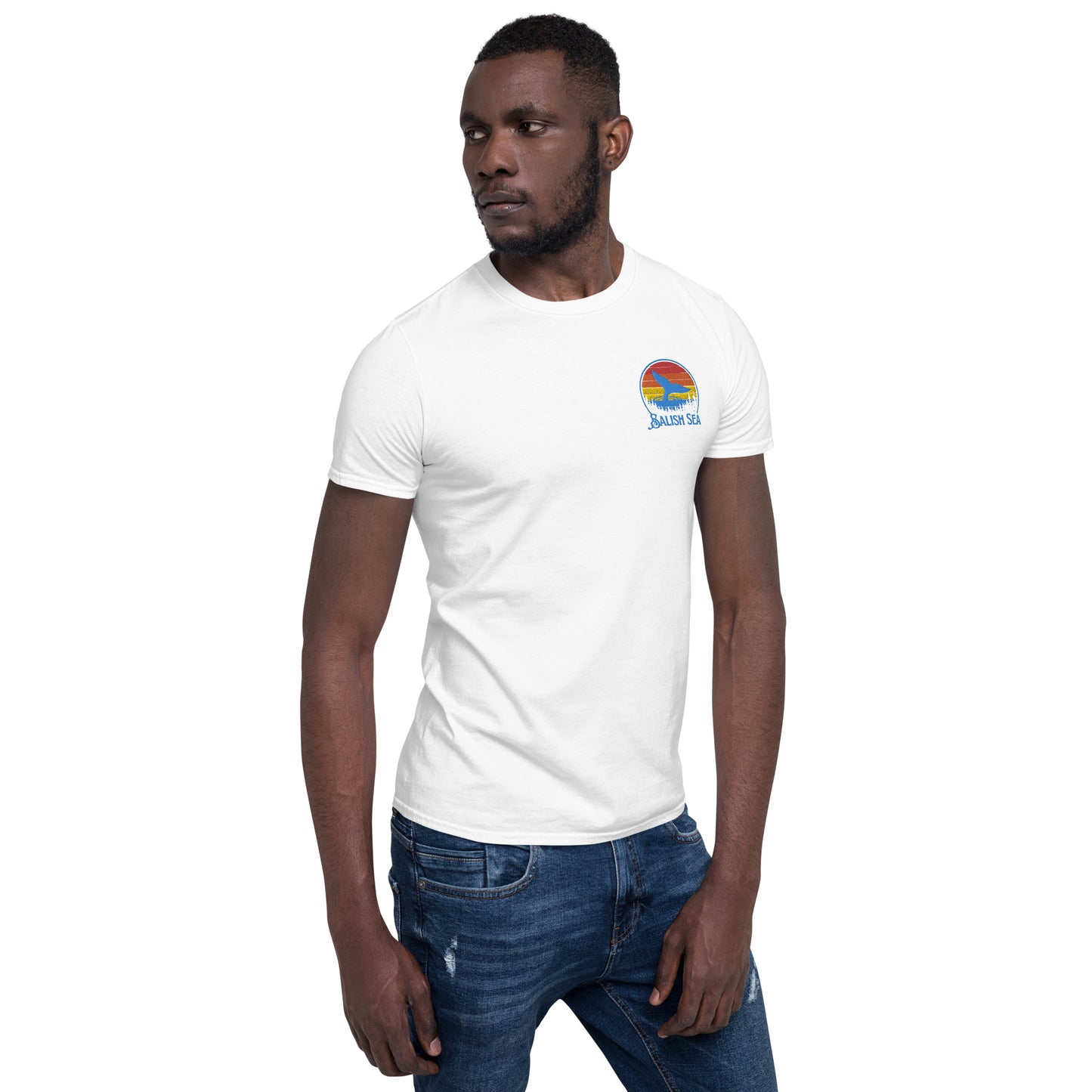 Adult - "Tale and Trees" - Embroidered Short-Sleeve Unisex T-Shirt