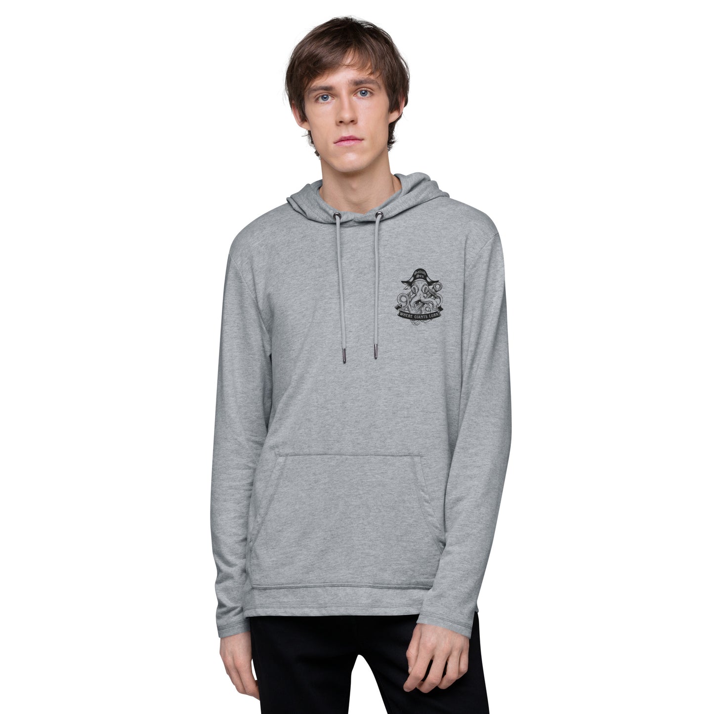 Adult - "Octo Pirate" - Unisex Lightweight Hoodie
