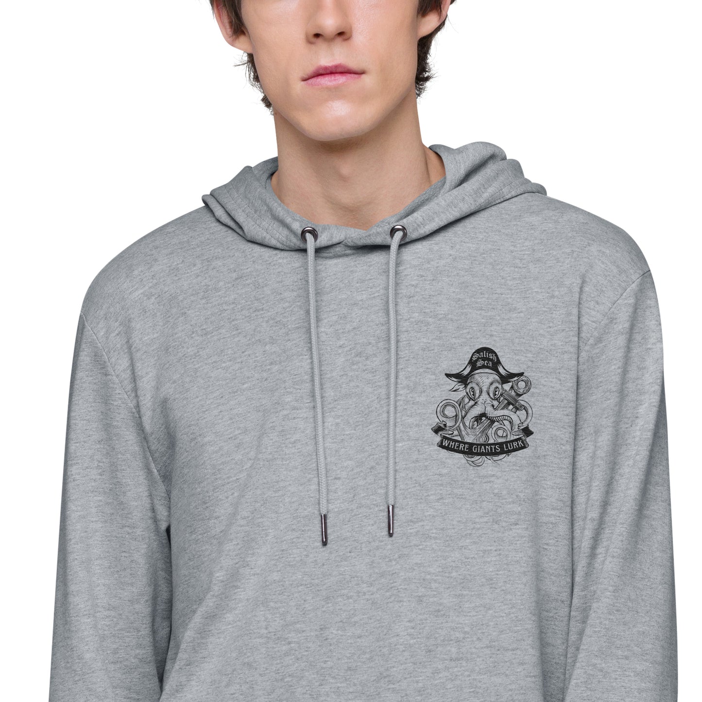 Adult - "Octo Pirate" - Unisex Lightweight Hoodie