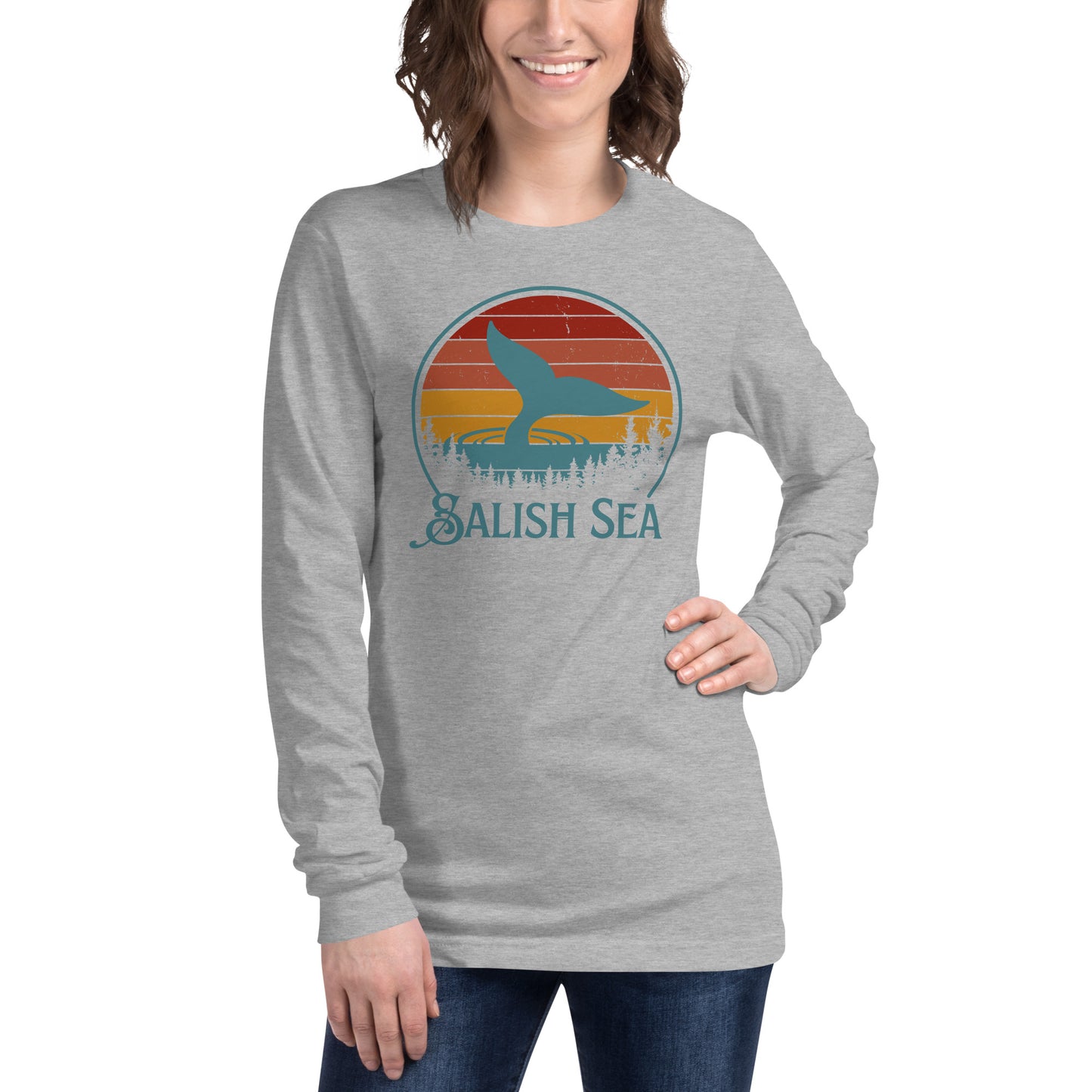 Adult - "Tale and Trees" - Unisex Long Sleeve Tee