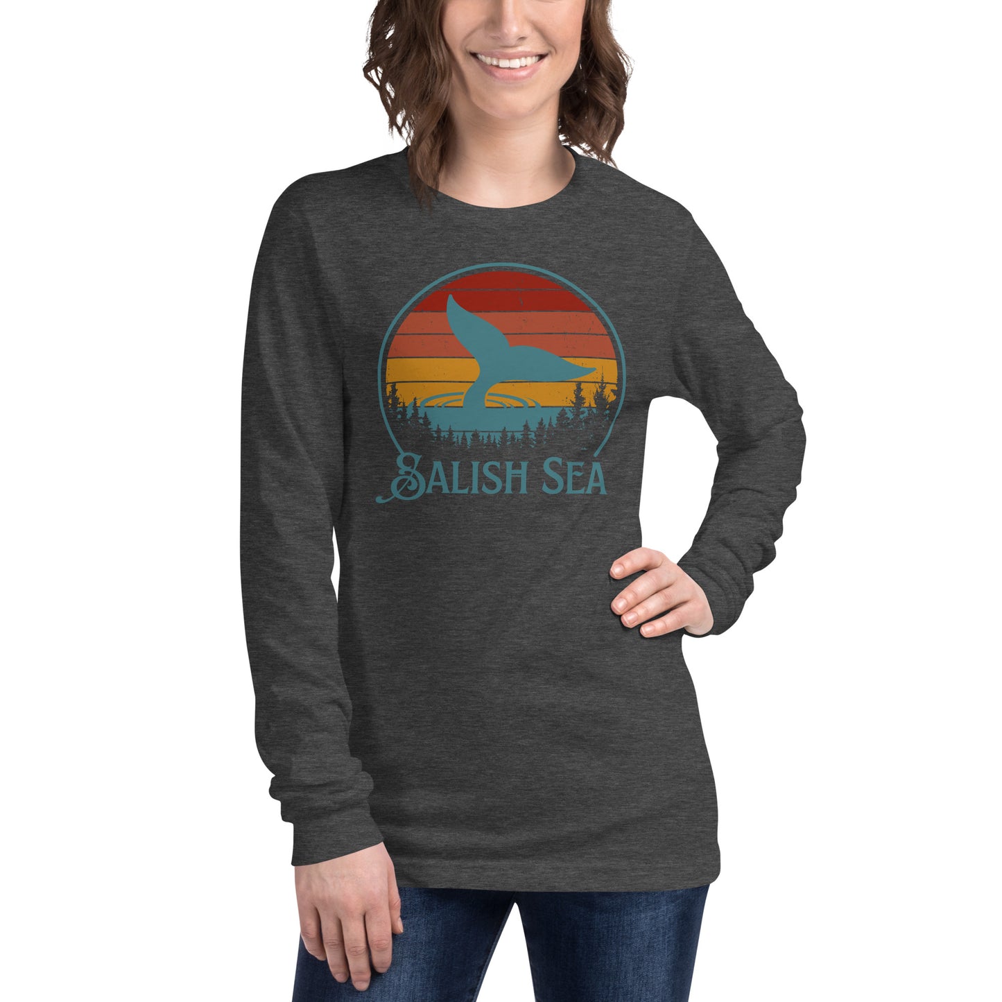 Adult - "Tale and Trees" - Unisex Long Sleeve Tee