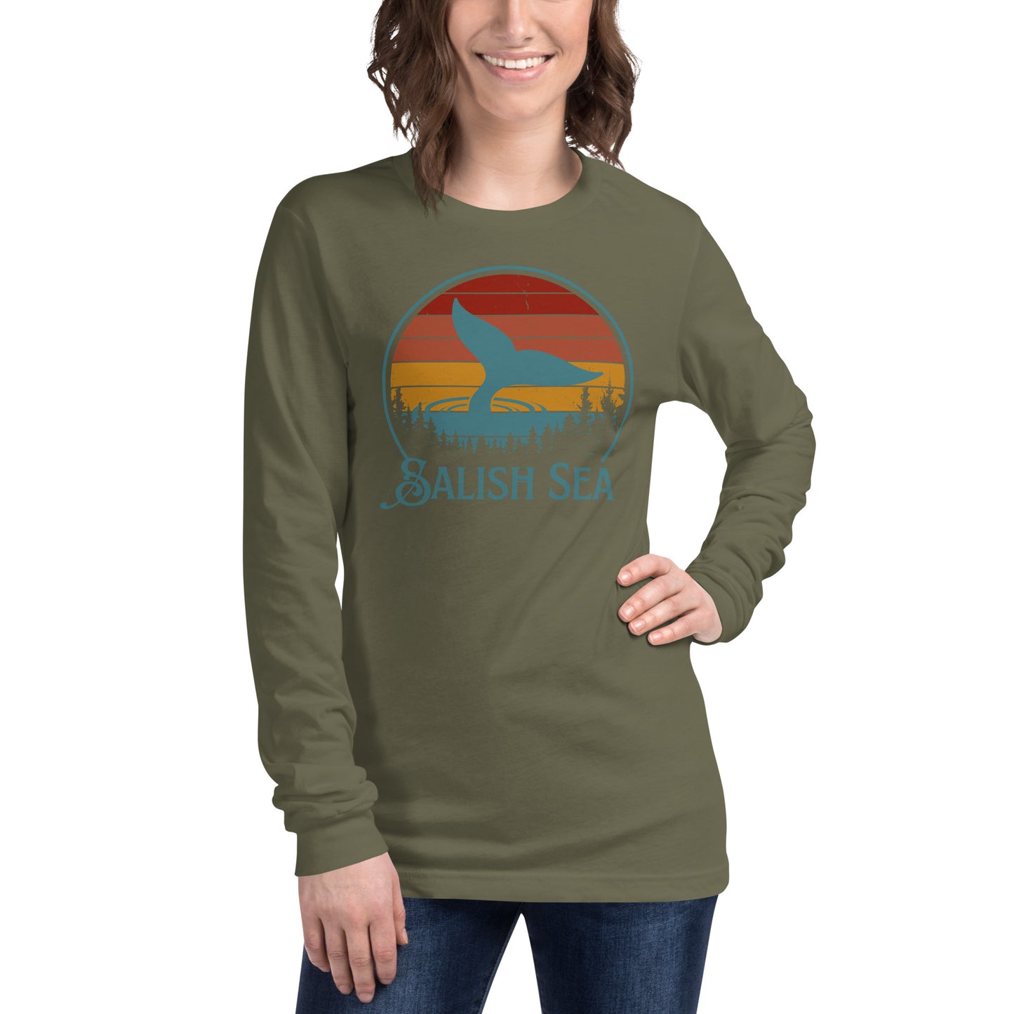 Adult - "Tale and Trees" - Unisex Long Sleeve Tee