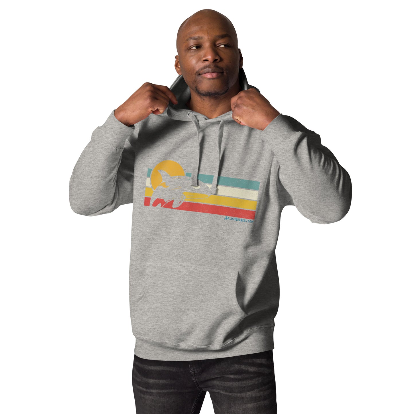 Adult - "Breaching Orca" - Unisex Hoodie