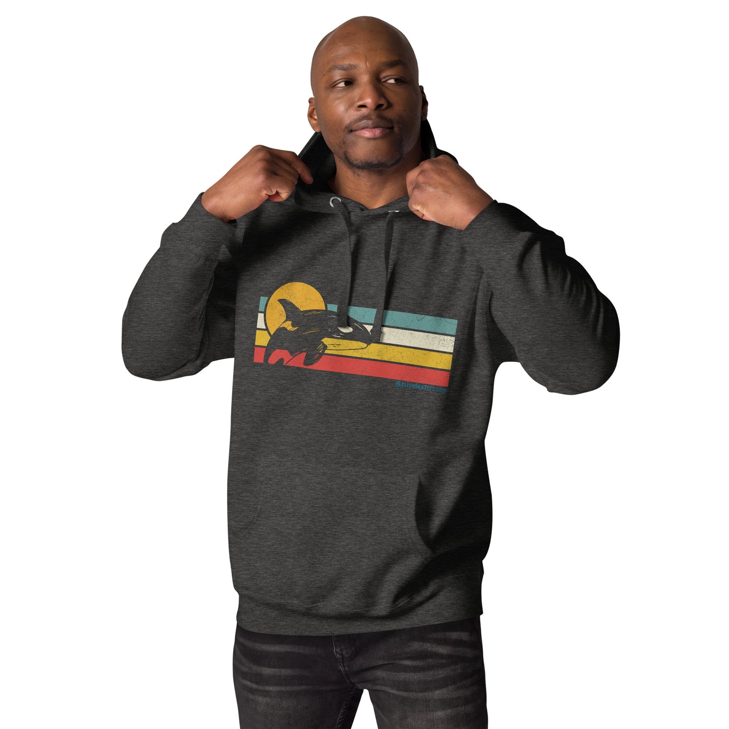 Adult - "Breaching Orca" - Unisex Hoodie