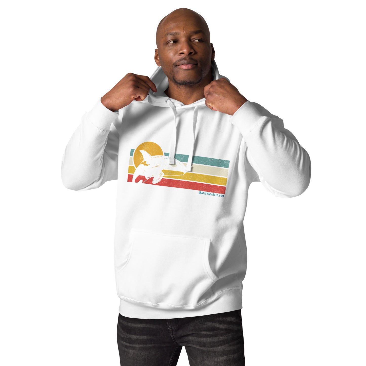 Adult - "Breaching Orca" - Unisex Hoodie