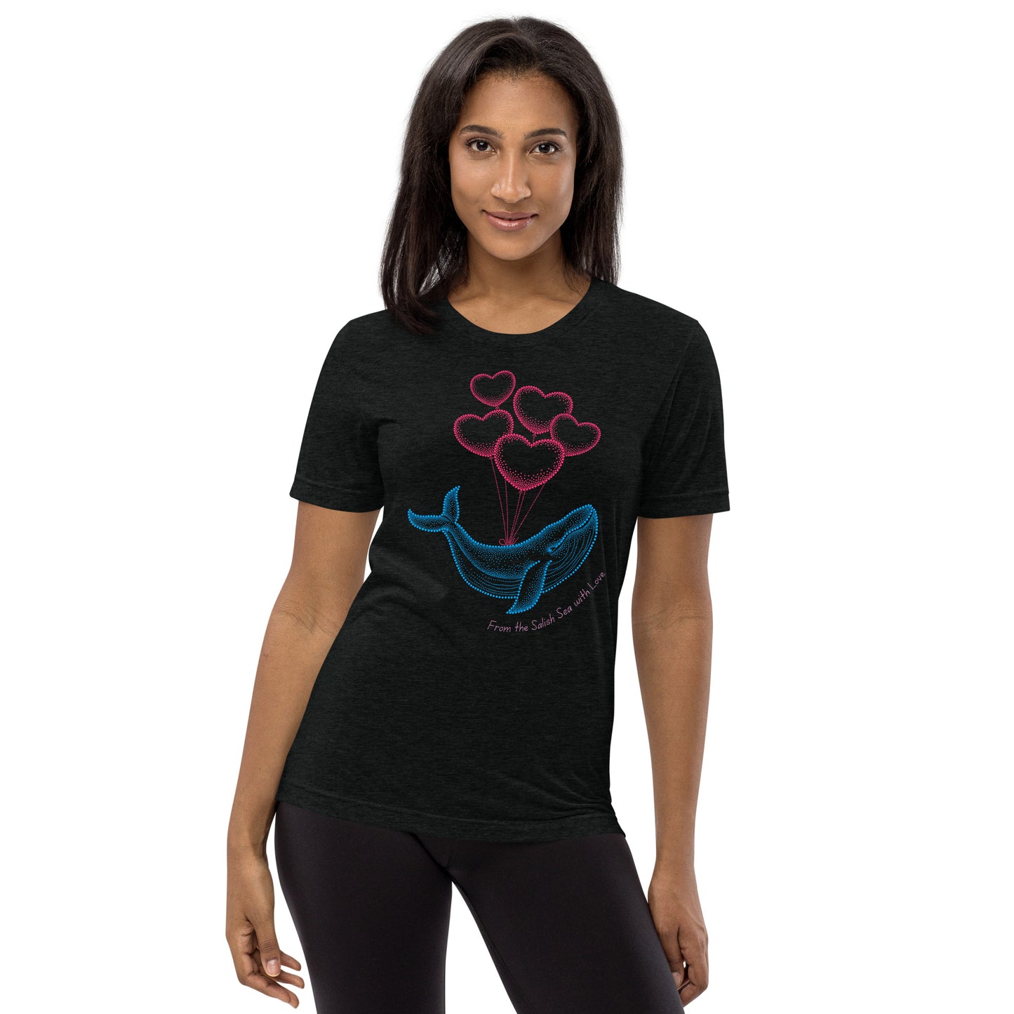 Adult - "Love Whale" - Women's Short sleeve t-shirt