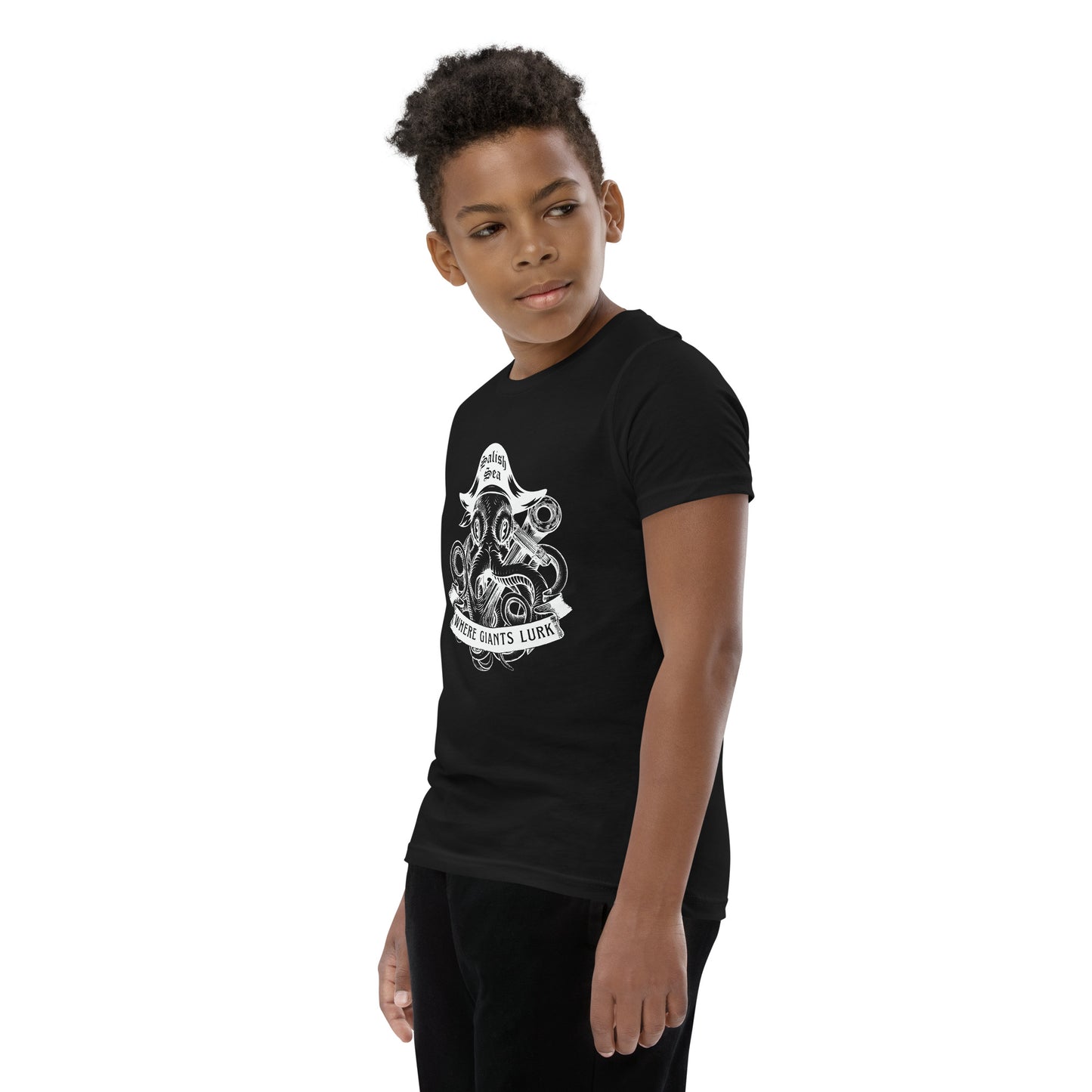 Youth / Teen - "Octo Pirate" - Short Sleeve T-Shirt
