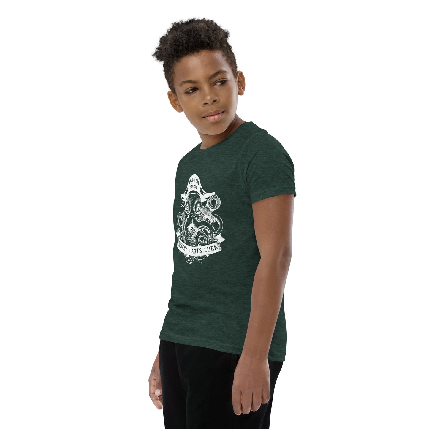Youth / Teen - "Octo Pirate" - Short Sleeve T-Shirt