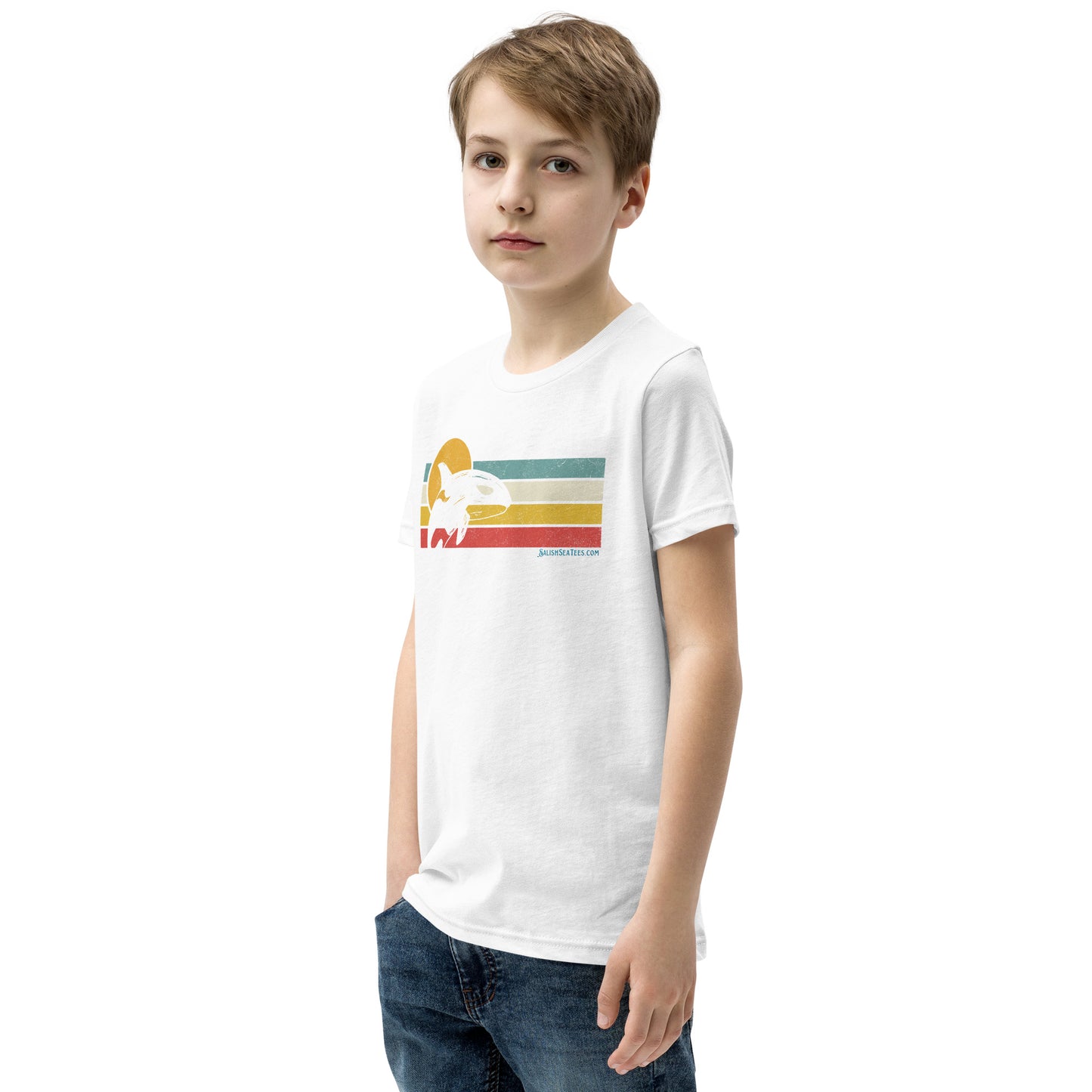 Youth / Teen - "Breaching Orca" - Short Sleeve T-Shirt