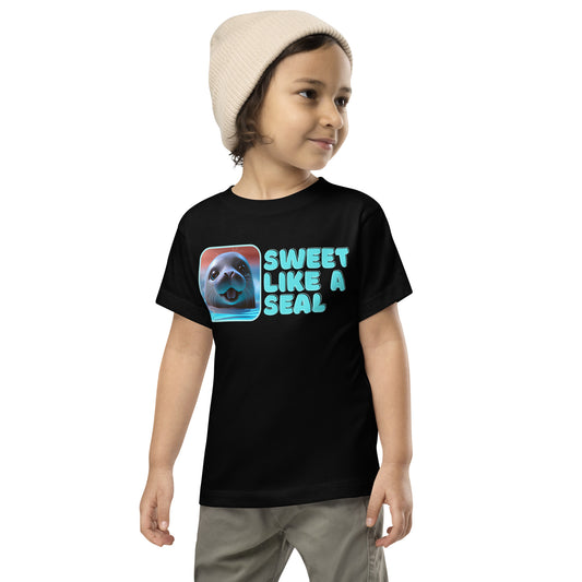 Toddler - "Sweet Seal" - Short Sleeve Tee